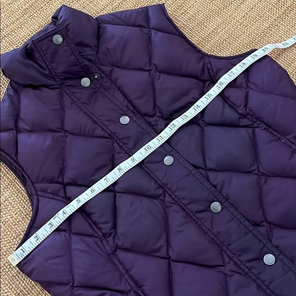 Ladies Lands’ End Down Puffer Vest Size S - Picture 4 of 7